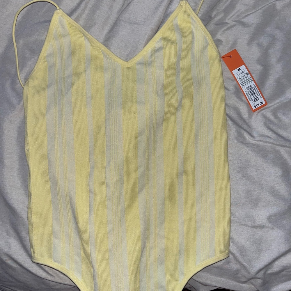 Brown and yellow body suits set bundle size s